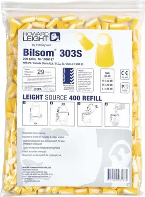 Produktbild von Gehörschutzstöpsel Bilsom303S(Nachfüllp.a 200 Pr.)