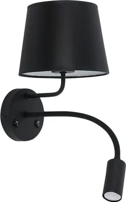 Zdjęcie produktu dla LAMPA ŚCIENNA KINKIET APP1610-2W Black