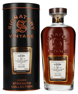 Produktbild von Signatory Vintage GLEN ORD 16 Years Old Cask Strength Collection #1 2009 56,4% Vol. 0,7l in Tinbox