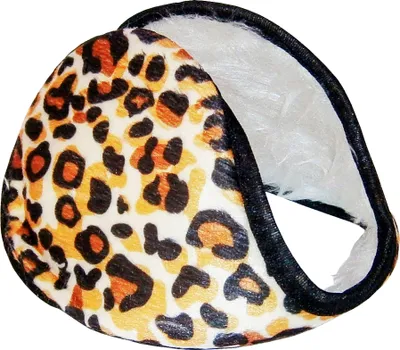 Produktbild von OHRENWÄRMER mit Innenfell Ohrenschützer Ohrwärmer Ohrenschutz Earmuffs (Leopardmuster, Plusch)