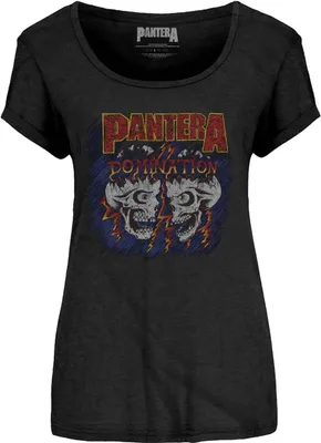 Produktbild von Pantera - "Domination" T-Shirt für Damen RO6046 (L) (Schwarz)