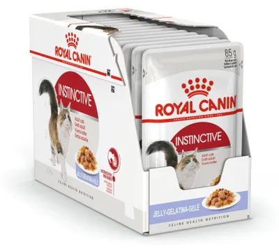 Zdjęcie produktu dla Royal Canin Instinctive FHN Karma Mokra W Galaretce Dla Kotów Dorosłych Wybrednych 12x85g