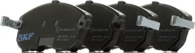Produktbild von SKF Bremsbeläge Satz Vorne Bremsklötze für NISSAN JUKE (F15) VKBP 80197 A