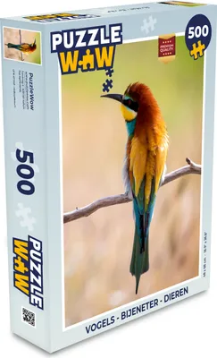 Obrázek produktu pro MuchoWow MuchoWow® Puzzle 500 ks Ptáci - Včelojed - Zvířata