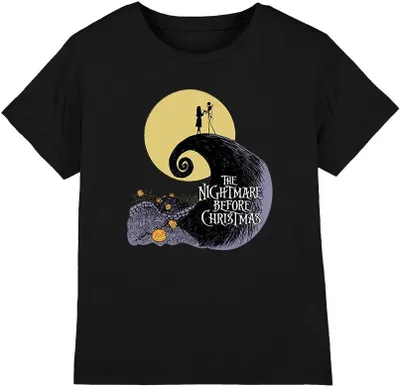 Obrázek produktu pro The Nightmare Before Christmas - dětské tričko TV3306 (116) (černá)