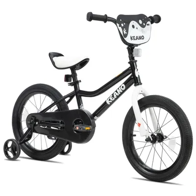 Image de Vélo pour enfants KEANO avec roues d'appui amovibles pour les petits débutants