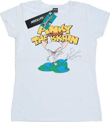 Produktbild von Animaniacs - "World Domination" T-Shirt für Damen BI7235 (M) (Weiß)