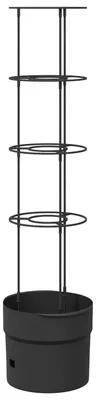 Productafbeelding van Tomatenkweekbak, zwart, Ø 32 x 127 cm, PP
