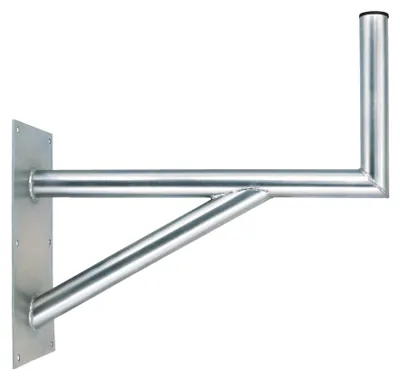 Produktbild von PremiumX 60cm Wandhalter Stahl verzinkt SAT Wand Halterung mit Stützelement