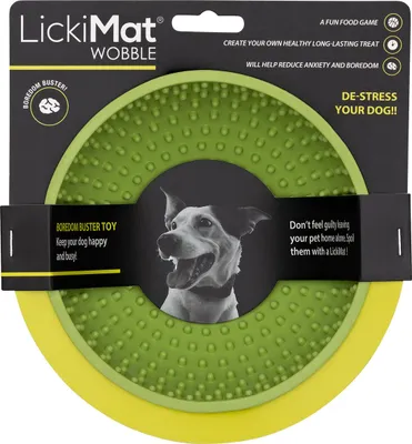 Produktbild von LickiMat Wobble - ø 15 cm, Farbe:grün