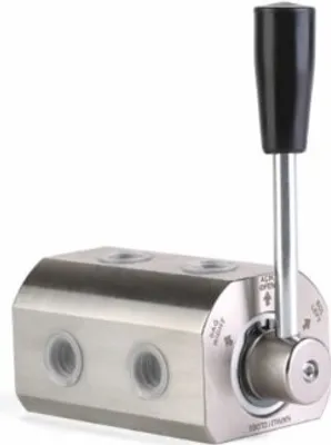 Produktbild von Hydraulik 6 Wege Umschaltventil Stahl Körper (mehrere varianten)3/8"