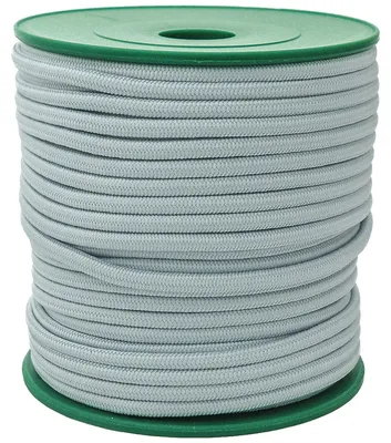 25m extra starke Gummikordel 3mm, Gummiband, Bekleidungsgumm wolkengrau