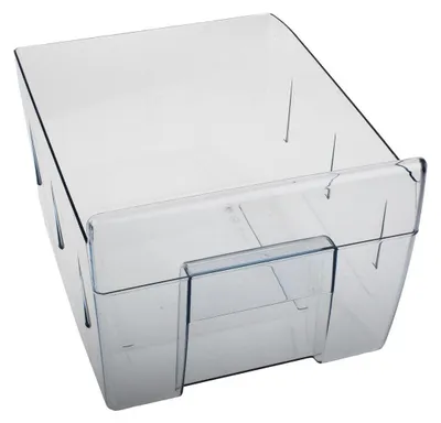 Produktbild von AEG Electrolux Schublade, Gemüsefach, Gemüseschale transparent für Kühlschrank, Kühl-Gefrier-Kombination - 224713924/5, 224713924