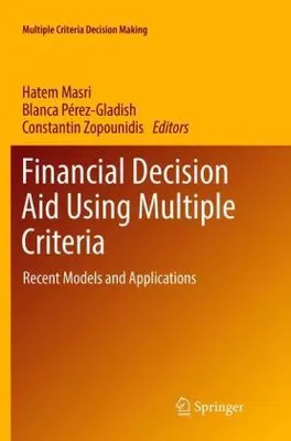 Obrázek produktu pro Financial Decision Aid Using Multiple Criteria
