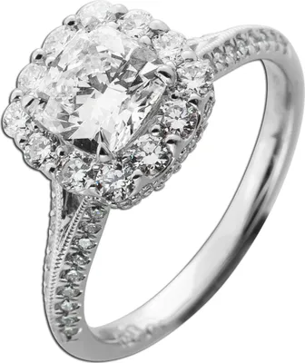 Produktbild von Diamantring 2.62ct Weissgold 585 14K Lab Grown Brillanten Diamanten IGI 19