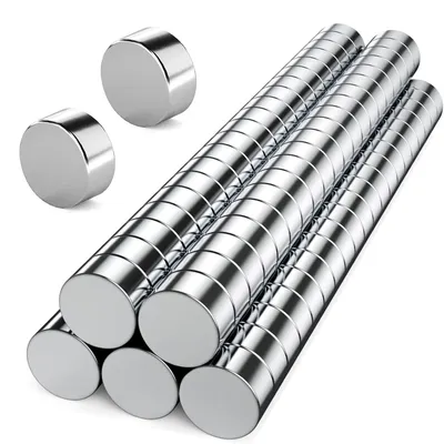 Zdjęcie produktu dla Magnesy neodymowe, 8 x 3 mm, 60 sztuk