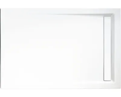 Produktbild von SCHULTE Duschwannen Komplettset Rinne ExpressPlus 100 x 100 x 2.5 cm alpinweiß glänzend EP202057 04 44