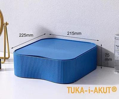 Immagine prodotto di Mini organizer da scrivania, blu, 23 x 22 x 8 cm
