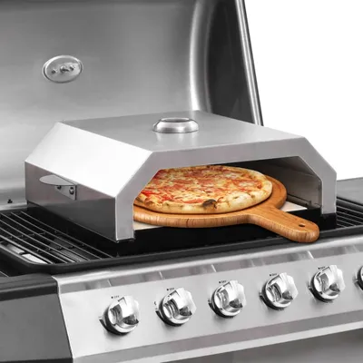 Immagine prodotto di Forno per pizza con pietra in Vetroceramica per grill a gas/carbone - Teglie per pizza 47395
