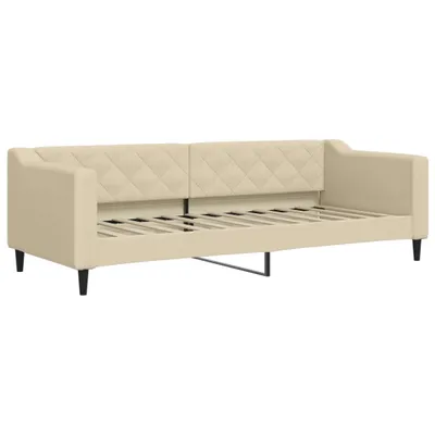 Produktbild von vidaXL Tagesbett Creme 80x200 cm Stoff