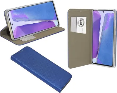 Obrázok produktu pre cofi1453 Knižkové puzdro "Smart" kompatibilné s mobilným telefónom SAMSUNG GALAXY NOTE 20 ( N980F ) Peňaženkové puzdro s funkciou stojana, slot na kartu Blue
