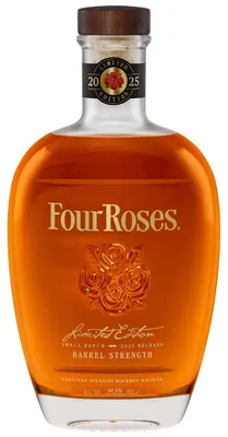 Produktbild von Four Roses Barrel Strength - Limited Edition - Small Batch - 2025 Release - Kentucky Straight Bourbon Whiskey