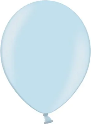 Immagine prodotto di Palloncini 30 cm, azzurro metallizzato (1 confezione / 100 pezzi)