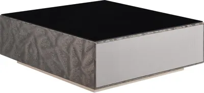 Produktbild von Couchtisch Schwarz Neu Kreative Glas Modern Design Möbel Luxus Wohnzimmer Holz