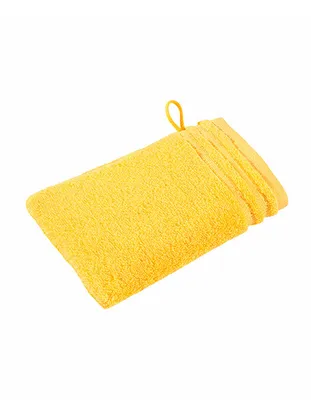 Produktbild von Vossen 114894 | Calypso Feeling Waschhandschuh / 22 x 16 cm - Farbe: Sunflower - Größe: 22 x 16 cm
