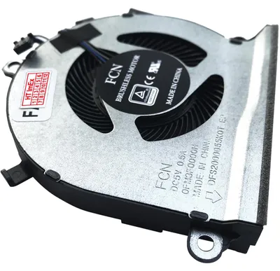 Produktbild von CPU und GPU version - Lüfter Kühler 4-Pin stecker FAN cooler für HP Pavilion Gaming 15-ec0012ng, 15-ec0026ng, 15-ec0405ng