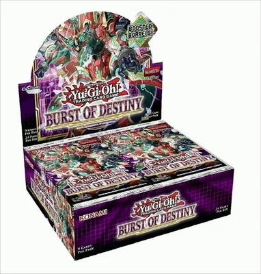 Image de Yu-Gi-Oh  Burst of Destiny (Booster) Display Englisch