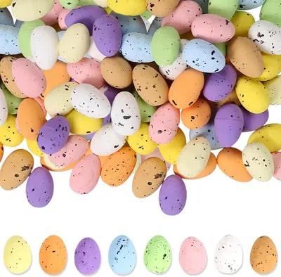 Imagen del producto de Miniaturas de conejitos de Pascua, estampados, 50 unidades, para decoración