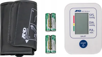 Obrázek produktu pro A&D Medical Ua611 digitální tlakoměr na paži 9,6 x 12,9 x 13 cm černý Kompaktní tlakoměr na paži