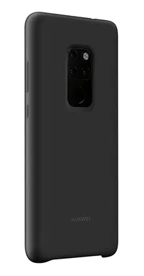 Produktbild von Huawei Silicone Car Case, Back Cover, Hülle für Huawei Mate 20, schwarz