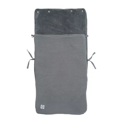 Produktbild von Jollein Babyschlafsack Basic Knit Steingrau