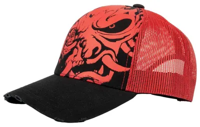 Produktbild von JINX CP2077 Distressed Samurai Trucker Hat
