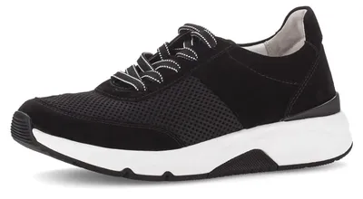 Obrázek produktu pro Gabor ROLLINGSOFT dámské boty - sportovní šněrovací tenisky černé NEW