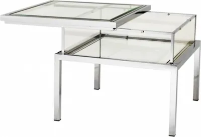 Produktbild von Casa Padrino Luxus Art Deco Designer Beistelltisch 65 x 65 x H. 55,5 cm - Luxus Kollektion