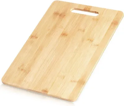 Produktbild von Vilde | Schneidebretter - Servierbrett - 35,5x25,5 cm - Küchenbrett aus Bambus - Feuchtigkeitsbeständig - für Küchen