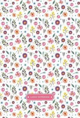 Produktbild von Dekoratives Notizbuch 143x210/96K kariert Blumen