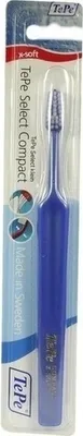 Obrázok produktu pre TePe | Zubná kefka Select Compact X-Soft - 1 kus - Extra mäkká - Ergonomický dizajn