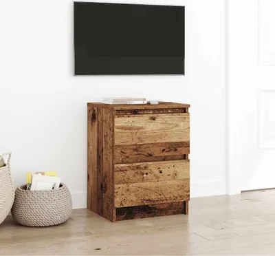 Produktbild von PUEAZU TV-Schrank Altholz-Optik 40x35x54 cm Holzwerkstoff - TV-Schränke &27391