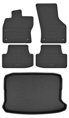 Immagine prodotto di Tappetini gomma SolidTread + bagagliaio per Seat Ateca 2016- SUV 5 pezzi