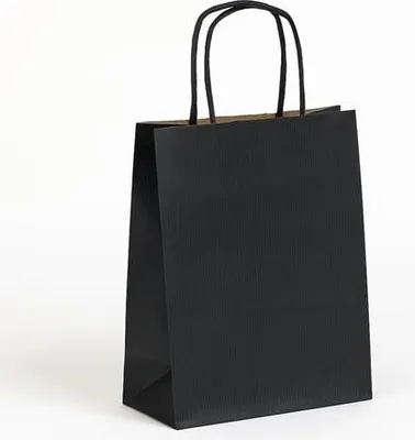 Zdjęcie produktu dla Torby Papierowe Na Prezent 180x80x225 Czarne