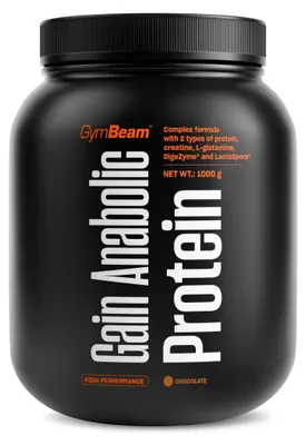 Produktbild von GymBeam - Gain Anabolic Protein, 1000 g, Schokolade