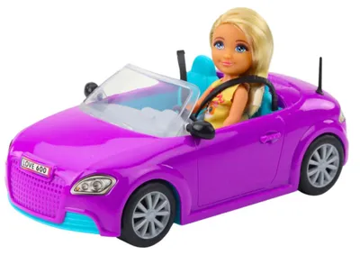 Image de Ankiki Mini poussette de poupée Cabrio Set Violet
