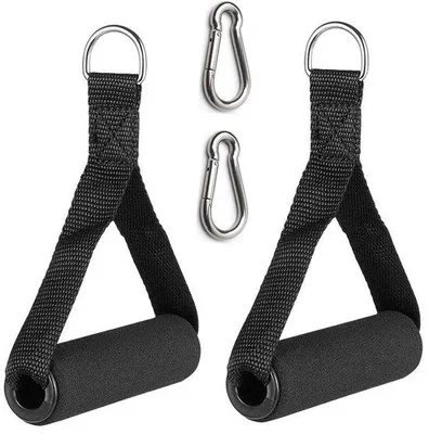 Image de Accessoires de fitness - Bandes de résistance - Lot de 2 - Accessoires d'entraînement - Bandes de résistance - Équipement de fitness - Poignées en caoutchouc