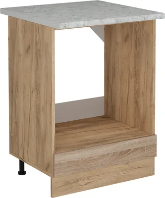 Produktbild von Herdumbauschrank Vicco R-Line Sonoma 60 cm AP Marmor, Model 54148