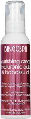 Immagine prodotto di BingoSpa Crema nutriente con acido ialuronico e olio di babassu, 135g