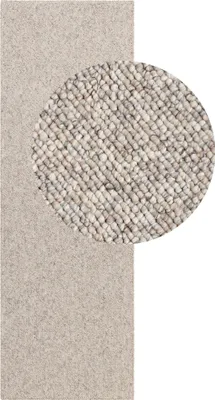Produktbild von Elle Decoration Rocco Woll-Optik Teppich Rocco Creme Multifarben